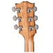 Gibson Sj-200 Studio Rosewood, Satin Rosewood Burst - back of headstock