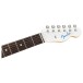 Fender Made in Japan Limited Hybrid II Telecaster Blanc RW, White - headstock