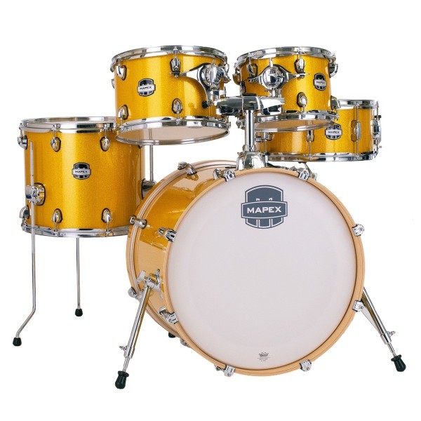 Mapex Mars Birch 20'' 5pc Fusion Shell Pack, Sunflower Sparkle