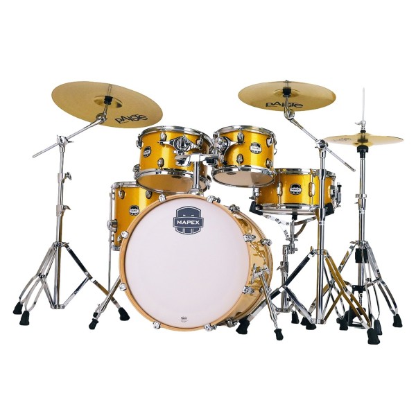 Mapex Mars Birch 20'' 5pc Fusion Shell Pack, Sunflower Sparkle