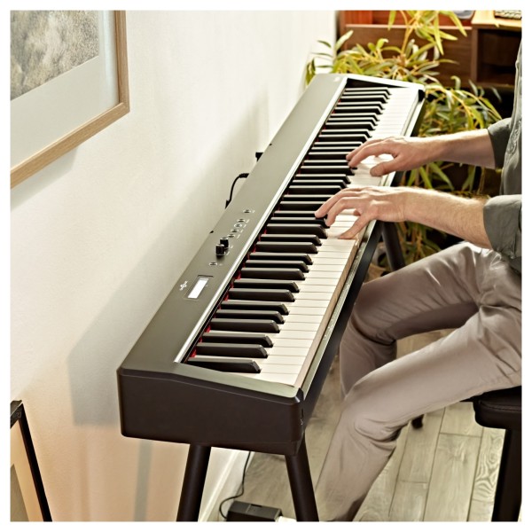 Keynote Compact Digital Stage Piano with Bluetooth, Black