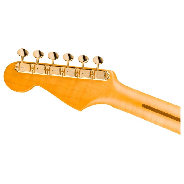 Fender Limited Edition American Vintage II 1957 Stratocaster, Flame Maple Fingerboard, White Blonde - back of headstock