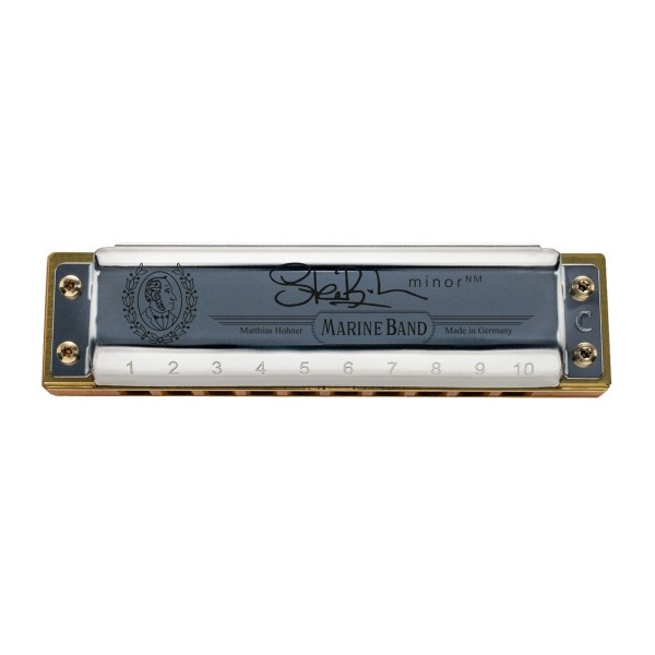 Hohner Steve Baker Marine Band Deluxe Harmonica, G Minor
