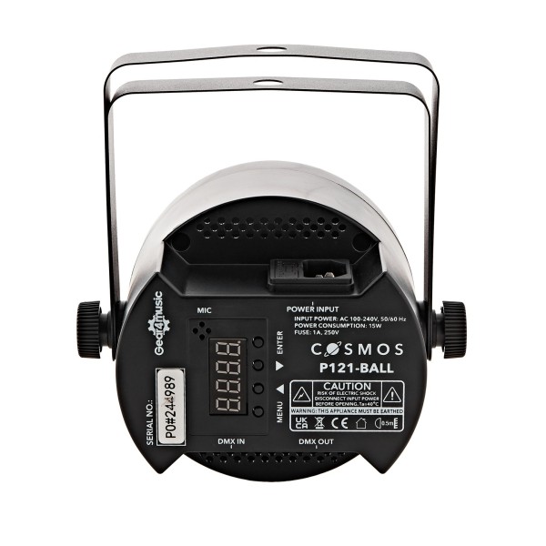 Cosmos 12W Mini Par Party Light With Crystal Ball