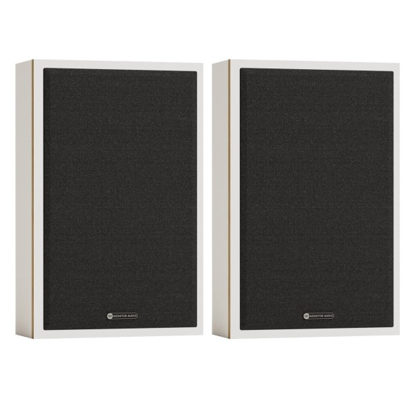 Monitor Audio Bronze 7G On-Wall Speakers (Pair), White - ma in