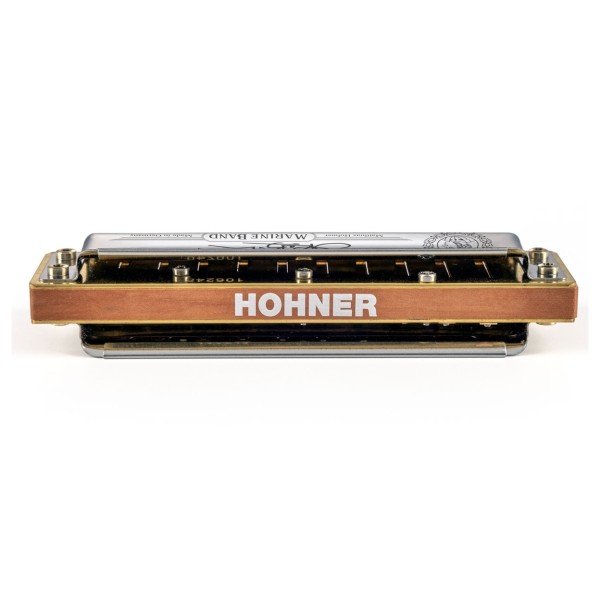 Hohner Steve Baker Marine Band Deluxe Harmonica, C Major 