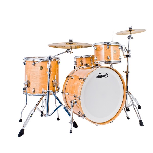 Ludwig Continental 24'' 3pc Shell Pack, Natural Maple