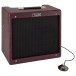Fender FSR Blues Junior IV, Red Snakeskin, Eminence Texas Heat speaker - amp and footswitch