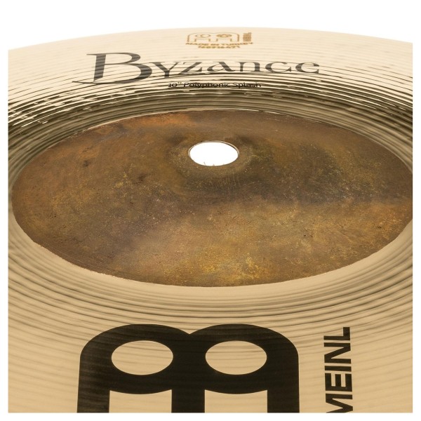 Meinl Byzance Brilliant 10" Polyphonic Splash Cymbal