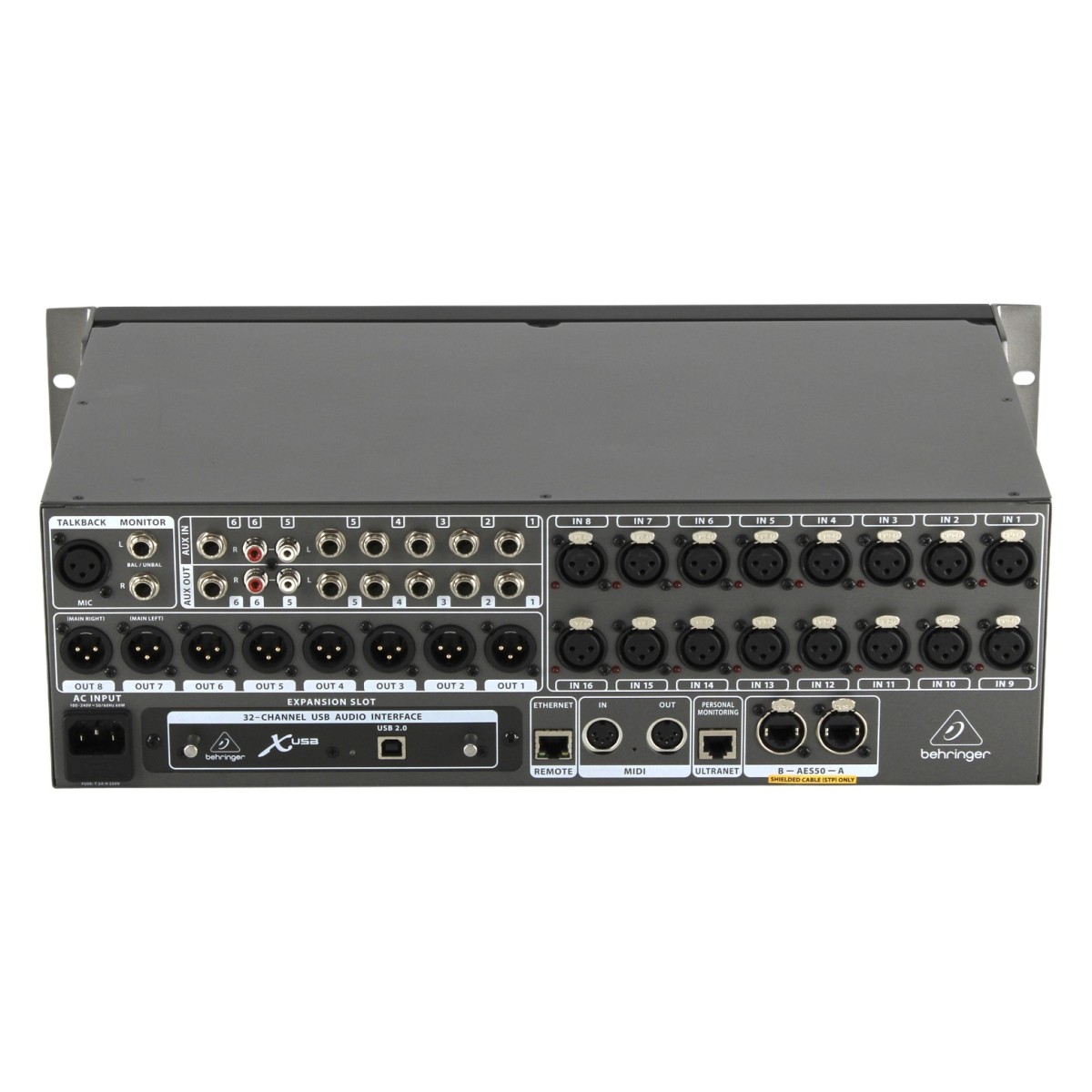 X32 Rack Rig Behringer X32 RACK Digital Mixing Console - Secondhand at Gear4music
