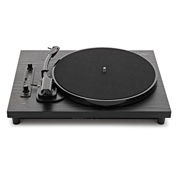 AVCOM Contemporary Turntable with Bluetooth, Black