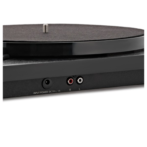 AVCOM Contemporary Turntable with Bluetooth, Black