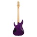 Schecter C-1 Standard Plus, Trans Purple Burst - back