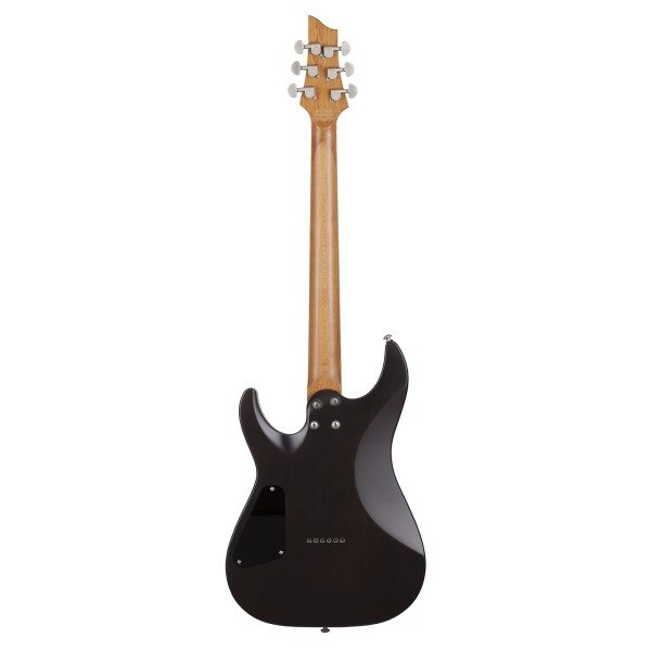 Schecter C-1 Standard Plus, Trans Black Burst - back