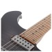 Schecter C-1 Standard Plus, Trans Black Burst - upper frets