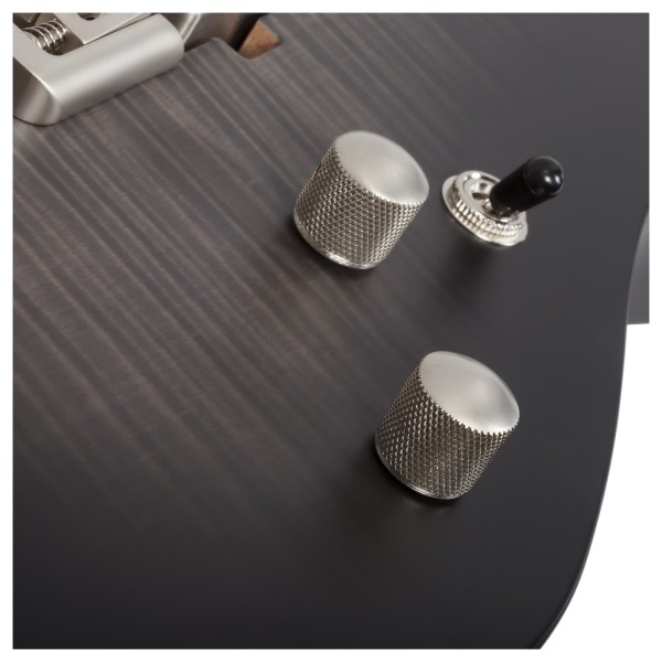Schecter C-1 Standard Plus, Trans Black Burst - controls