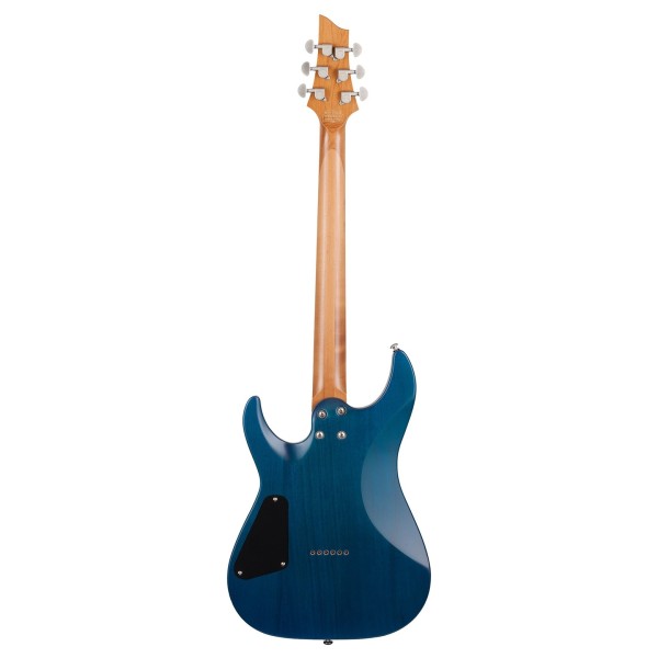 Schecter C-1 Standard Plus, Blue Fade - back