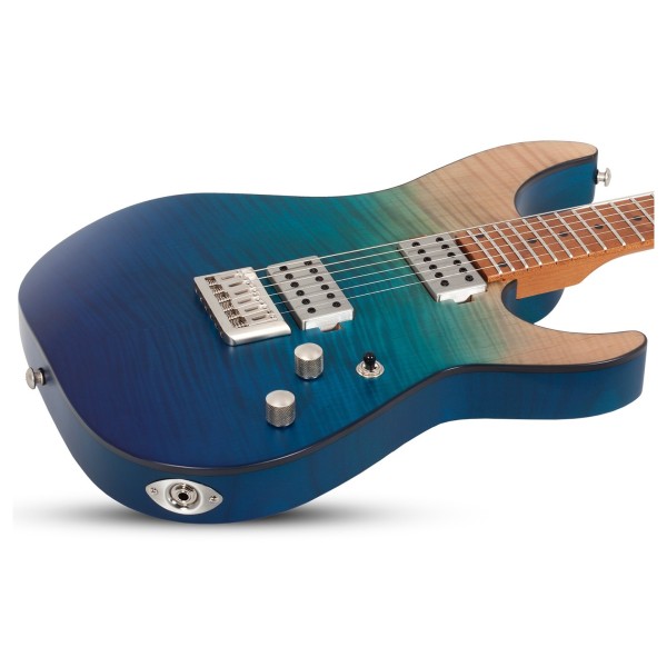Schecter C-1 Standard Plus, Blue Fade - body
