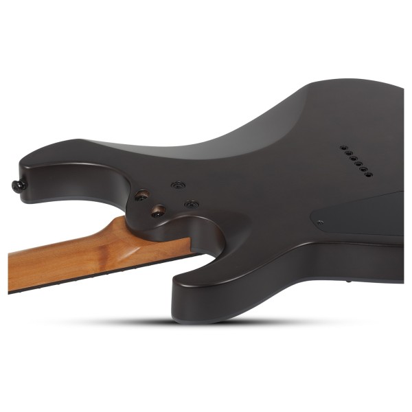 Schecter C-1 Standard Plus, Ember Burst - back of body