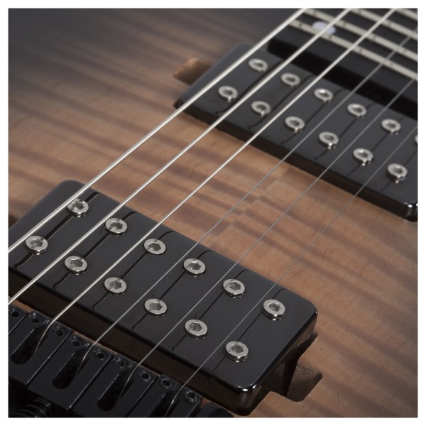 Schecter C-1 Standard Plus, Ember Burst - hardware