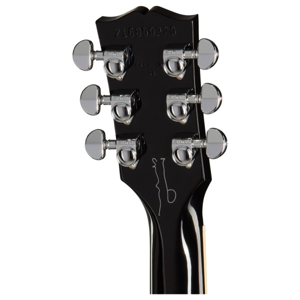 Gibson Noel Gallagher Les Paul Standard, Ebony - back of headstock