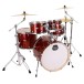 Mapex Mars Birch 22'' 5pc Shell Pack, Blood Orange Sparkle