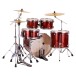 Mapex Mars Birch 22'' 5pc Shell Pack, Blood Orange Sparkle