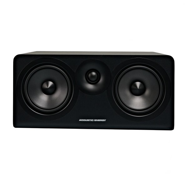 Acoustic Energy AE107 MK2 Centre Speaker, Black - front 
