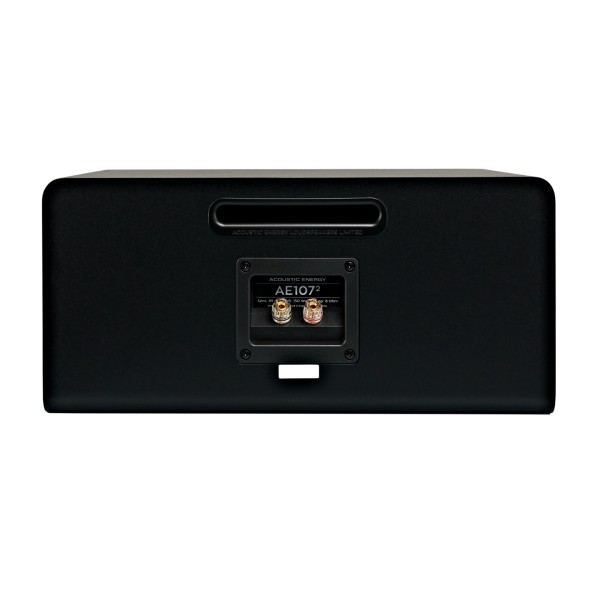 Acoustic Energy AE107 MK2 Centre Speaker, Black - rear 