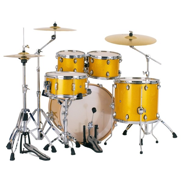 Mapex Mars Birch 22'' 5pc Shell Pack, Sunflower Sparkle