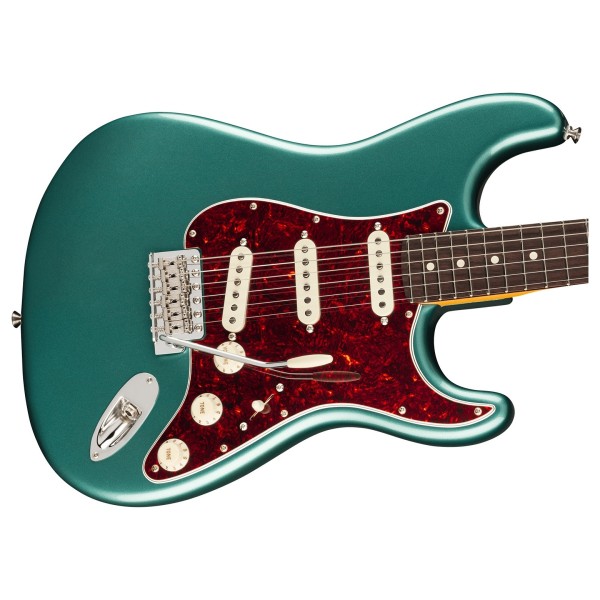 Fender American Professional Classic Stratocaster RW, Faded Sherwood Green Metallic - body