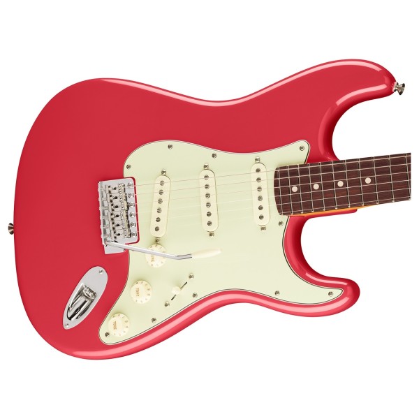 Fender American Professional Classic Stratocaster RW, Faded Dakota Red - body