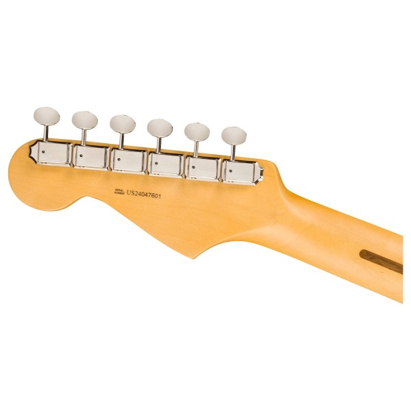 Fender American Professional Classic Stratocaster RW, Faded Dakota Red - back of headstock