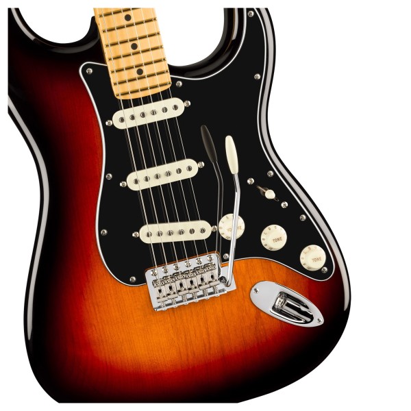 Fender American Professional Classic Stratocaster MN, 3-Color Sunburst - hardware