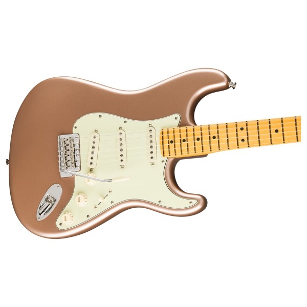 Fender American Professional Classic Stratocaster MN, Faded Firemist Gold - body