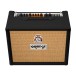 Orange Super Crush 100 Combo, Black Top angled
