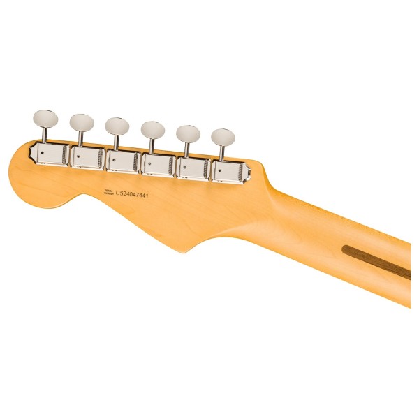 Fender American Professional Classic Stratocaster MN, Faded Firemist Gold - back of headstock
