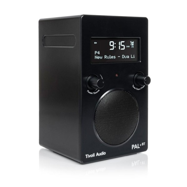 Tivoli Pal+ BT Black Portable Radio w/ Bluetooth
