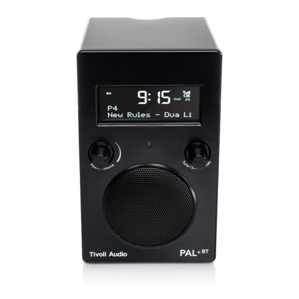 Tivoli Pal+ BT Black Portable Radio w/ Bluetooth