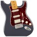 Fender American Professional Classic Stratocaster HSS MN, Faded Black - hardware