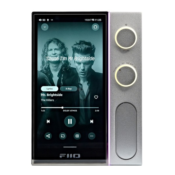 FiiO R9 Desktop Media Player, Titanium - streaming