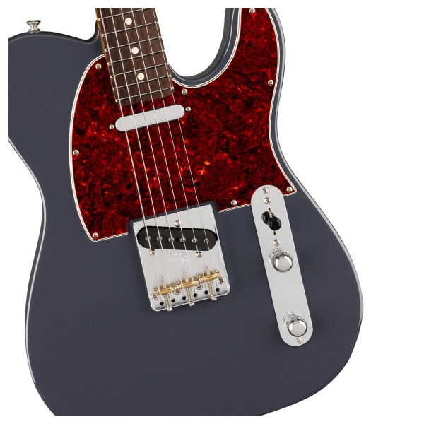 Fender American Professional Classic Telecaster RW, Faded Black - hardware