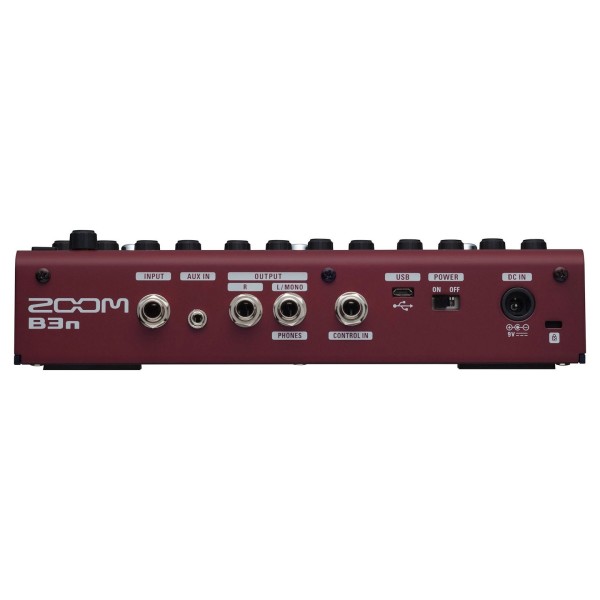 Zoom B3n Effects Pedal - Rear