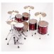 Pearl Professional Series 22'' 5pc Shell Pack, Velvet Crimson