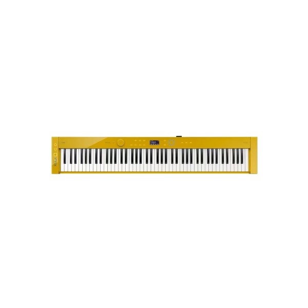 Casio PX S7000 Digital Piano, Harmonious Mustard - Overhead