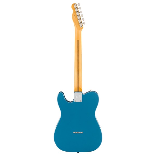 Fender American Professional Classic Telecaster MN, Faded Lake Placid Blue - back