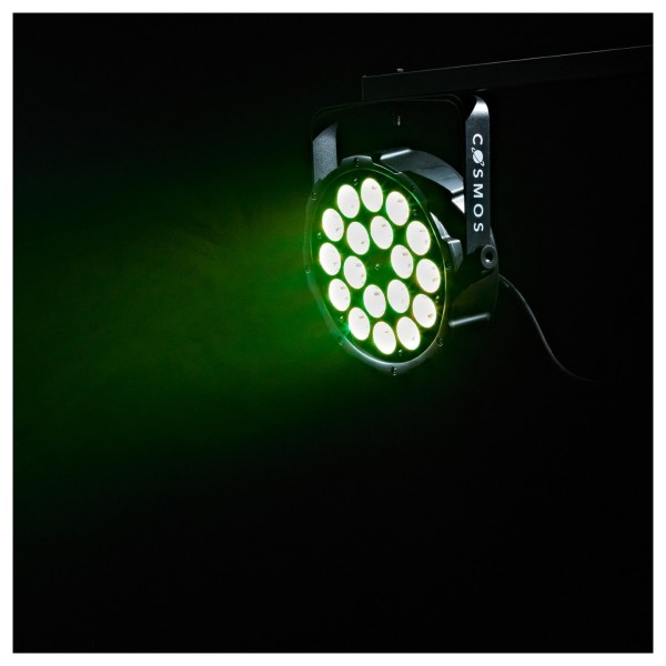 Cosmos 216W RGBWA and UV Flat Par Can