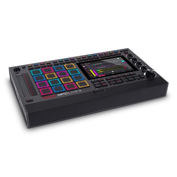 Akai Professional MPC Live III Standalone Production System - Angled 2