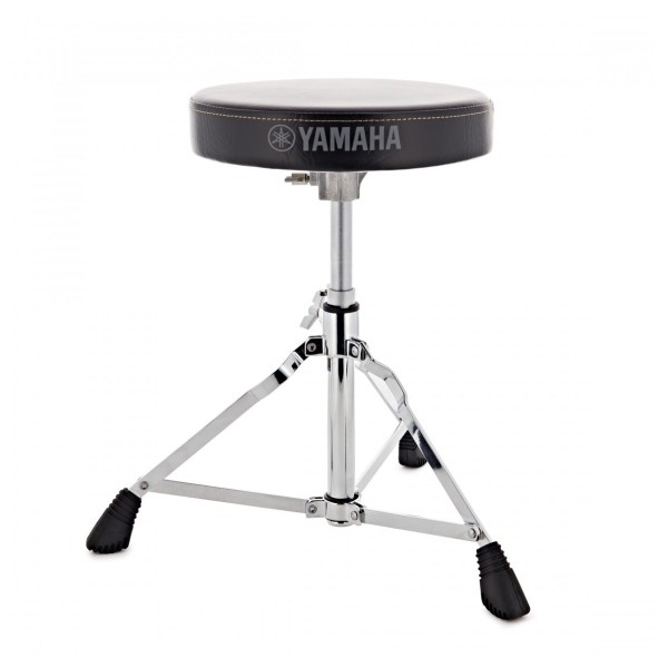 Yamaha Rydeen 20" Drum Kit with Paiste Cymbals & DS550U Drum Throne, Burgundy Glitter