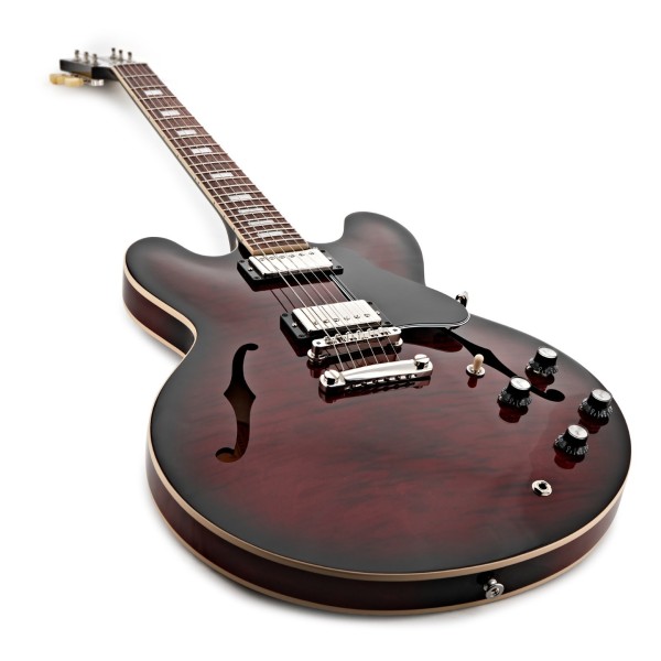 Gibson ES-335 Figured, Blood Moon Burst #219850257 - angled shot